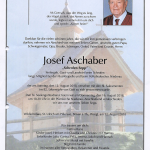 Aschaber Josef